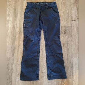 Girl Scouts  Navy Blue Cargo Pants sz 6